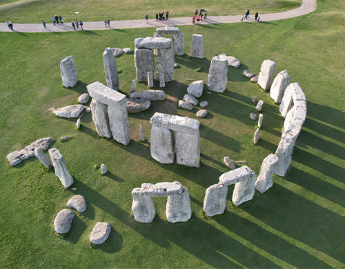 Stonehenge near Primary School Cholderton